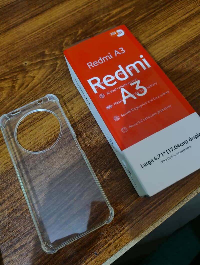 Redmi A3 green color 4/128 2