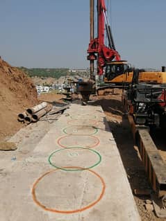 Piling, Anchoring, Shotcreting, Soil Nailing and Pile Load Test