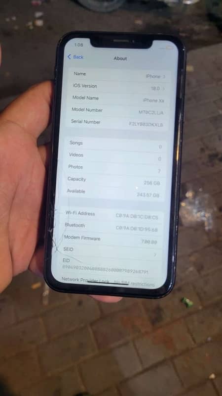 Iphone xr 256gb 1