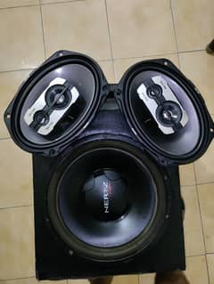 Hertz Original Subwoofer & Amplifier Speakers for sale