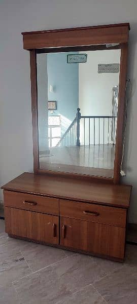 Used Dressing table with stool for sale 0