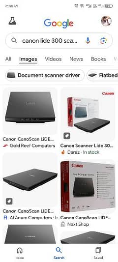 Canon 300 Lide scanner