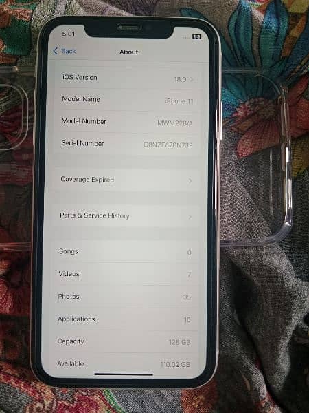 iphone 11 urgently sale 128 watar pack non pta 3