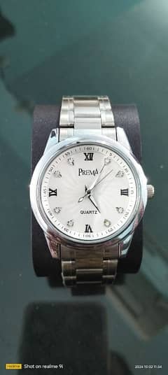 Quartz Prema Men's watch/ branded