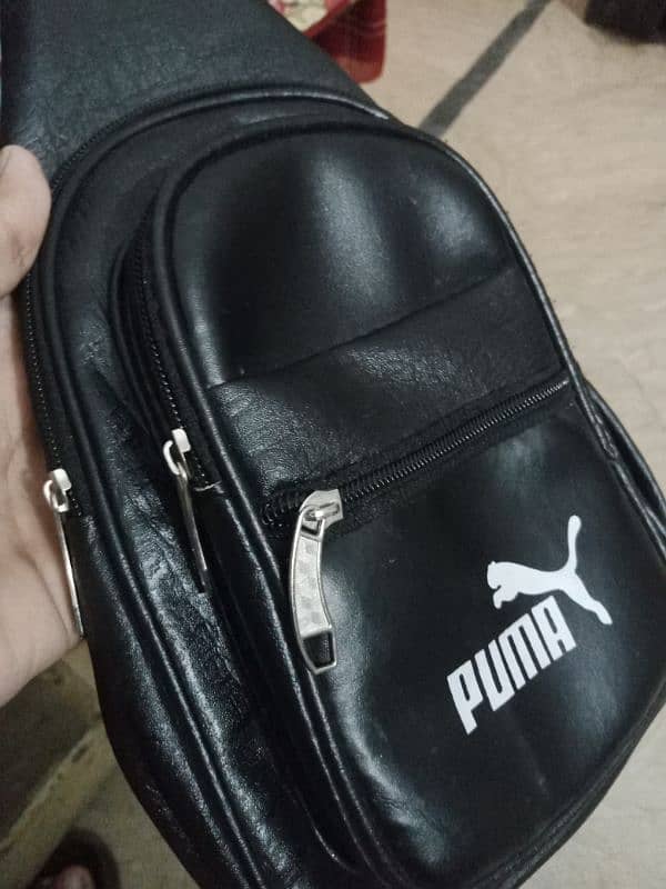 PUMA leather bag 1