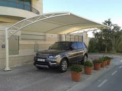 Tensile Car Porch | Wall mounted | Marquee Sheds | Pole 0