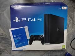 PS4 Pro  1 TB 4k