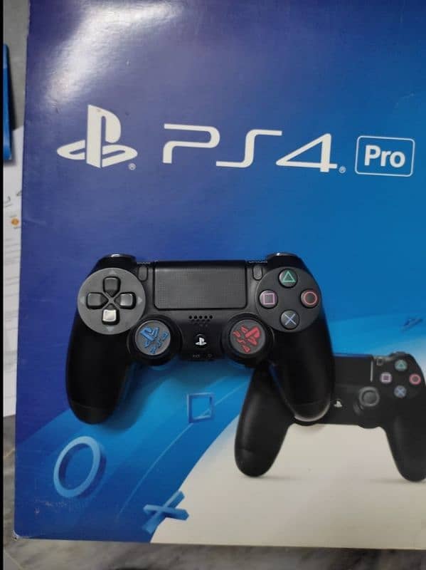 Sony PS4 Pro 2 controller with box 1 TB 4k 3