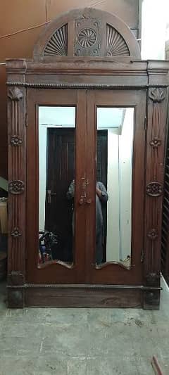 Wardrobe Antique Teak Wood