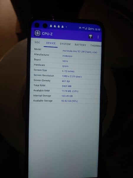 Motorola One 5G UW Single 1