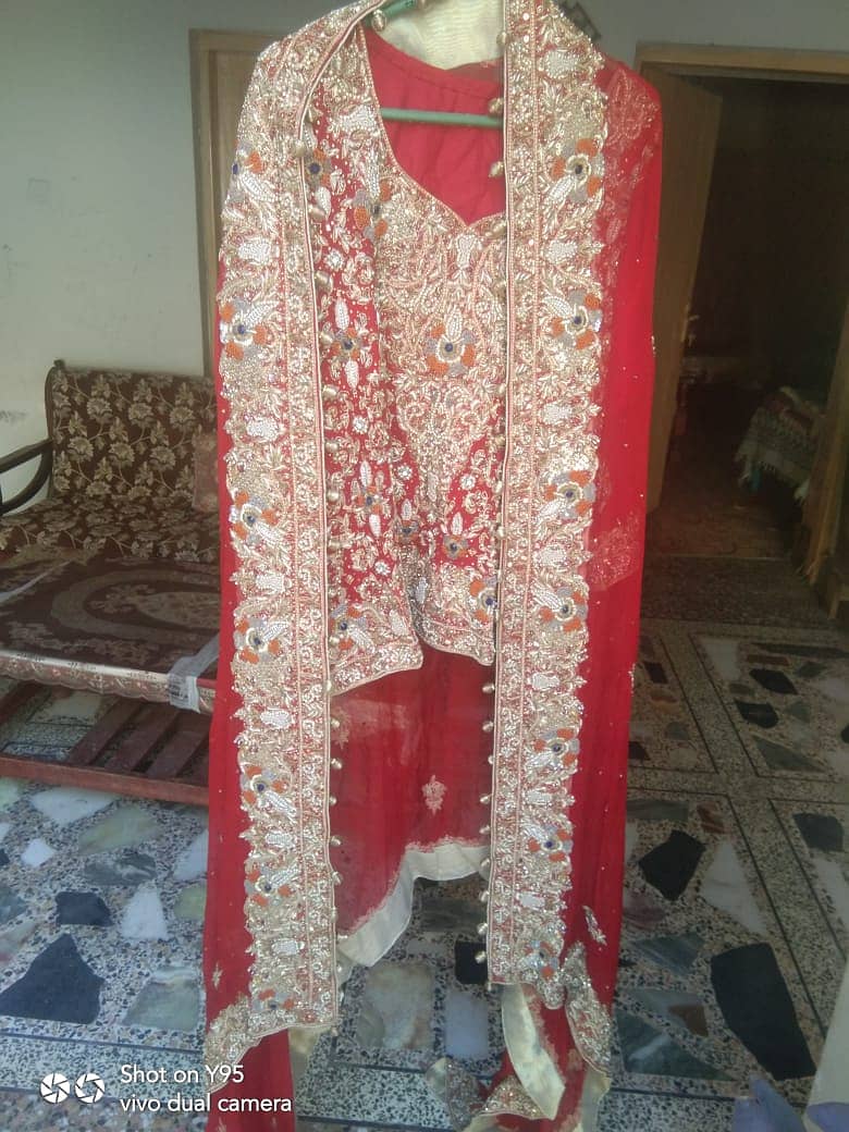 Bridal Dress / Bridal Lehanga / Wedding Dress / Red Lehanga 2