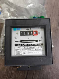 Electrical Sub Meter Black Color