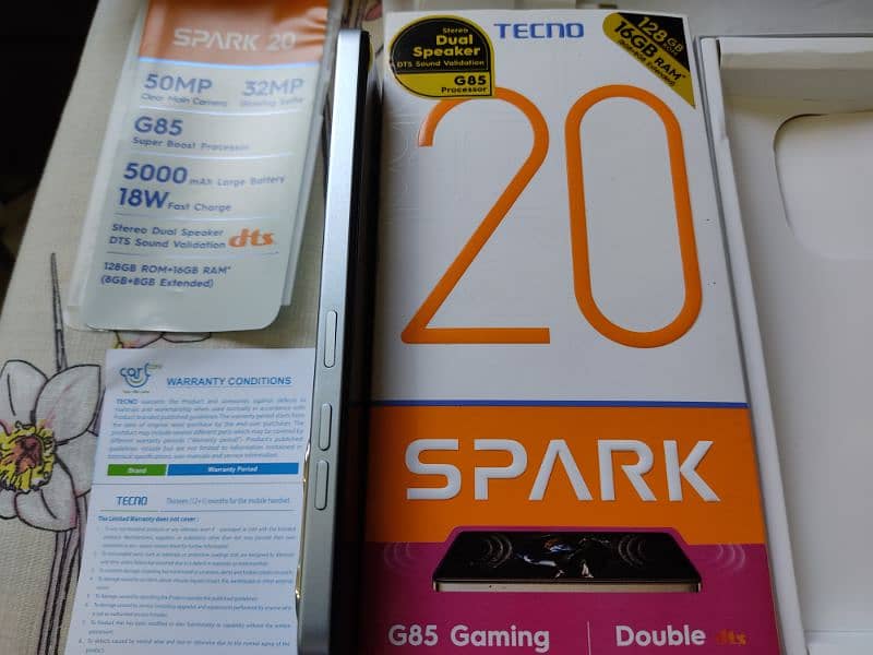 Tecno spark 20 (11 month warranty almost) 4