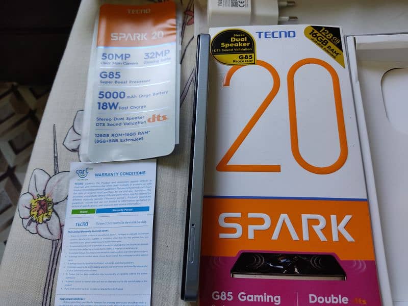 Tecno spark 20 (11 month warranty almost) 5