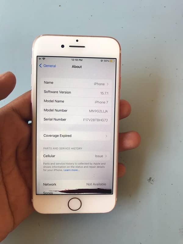 iphone 7 32gb bypass 0324/1681513 is pr call kre 7