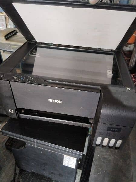 Epson l 3110 4 colour printer. used condition 2