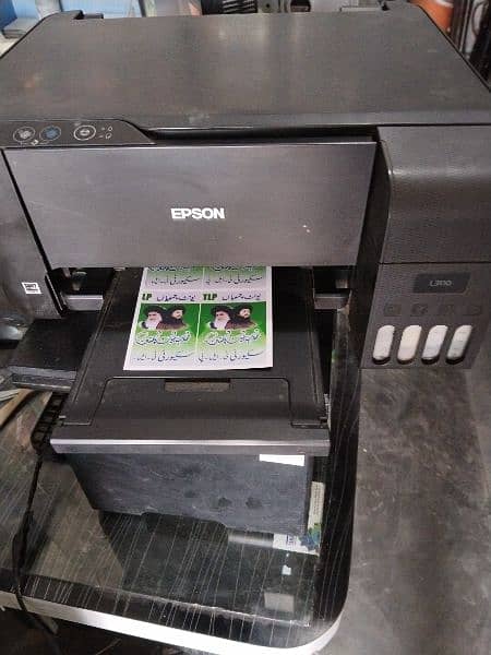 Epson l 3110 4 colour printer. used condition 3