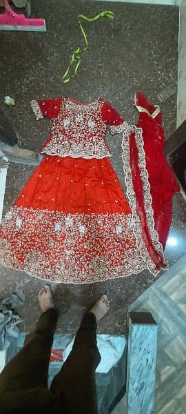 wedding lehnga with jewellery 5