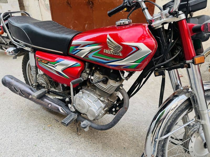 Honda CD 125 Red 0