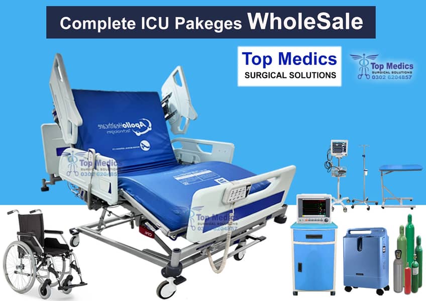 OT tables ,Operator table , Suction unit , ICU Monitor , drip stand 6