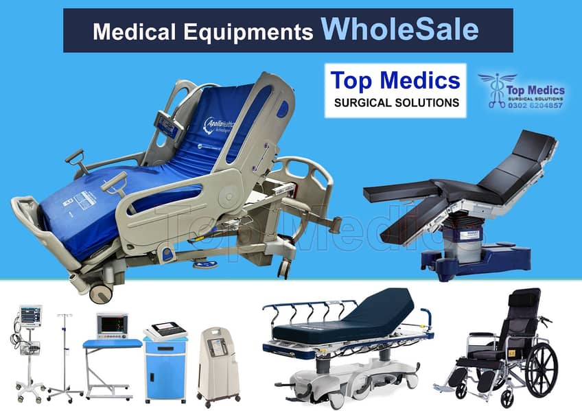 OT tables ,Operator table , Suction unit , ICU Monitor , drip stand 7