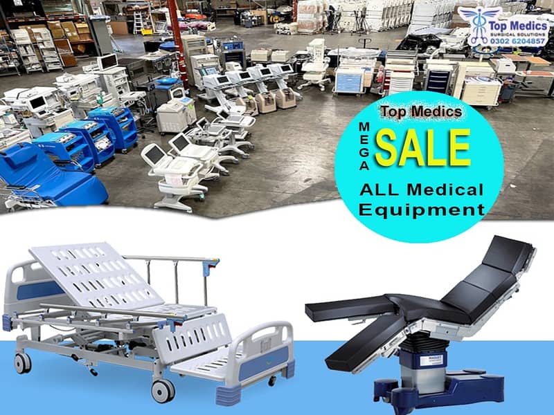 OT tables ,Operator table , Suction unit , ICU Monitor , drip stand 11