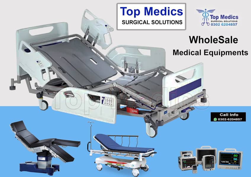 OT tables ,Operator table , Suction unit , ICU Monitor , drip stand 12