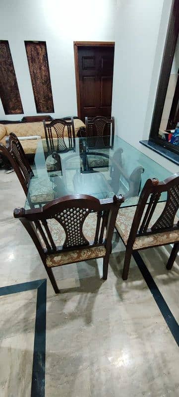 Dining Table Solid Wood 1