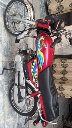 honda CD 70 2021 madel red color