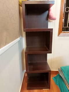 wooden storage shelf/rack