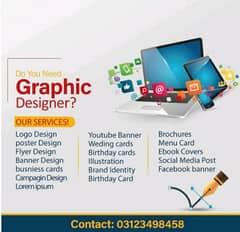 Graphic designing services available