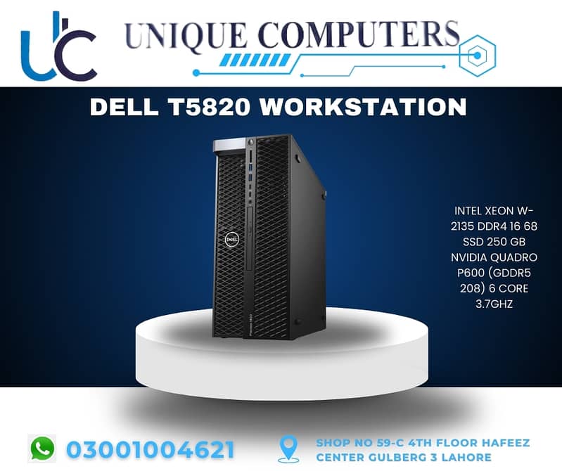 DELL T5820 WORKSTATION 0