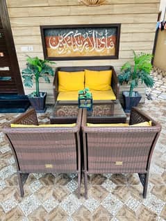 outdoor Rattan chairs and sofa