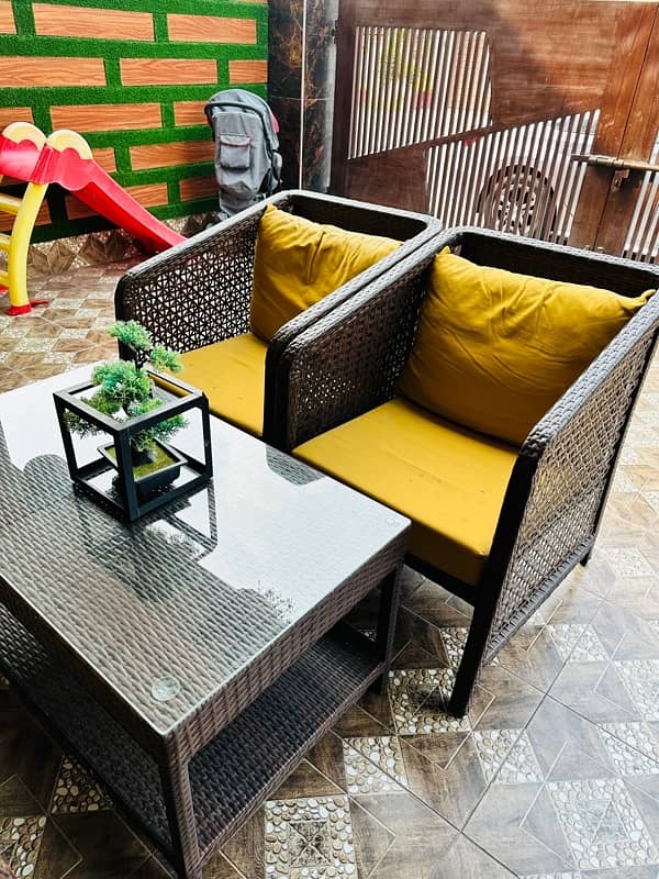 Garden chair | Outdoor Rattan Furniture | UPVC outdoor chair | chairs 1