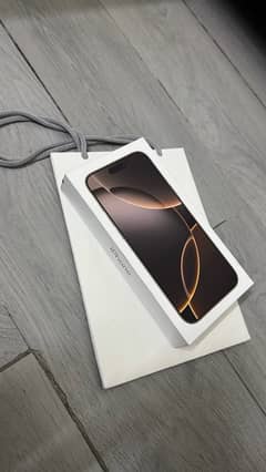 Iphone 16 pro max 256 gb new