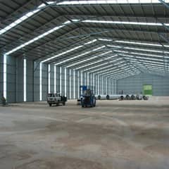 Dairy farm parking sheds big steel structure  tensile shed