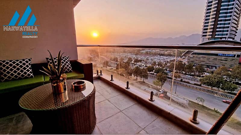 Luxurious 2 Bed Apartment in Elysium with panoramic view of Margalla Hills 2