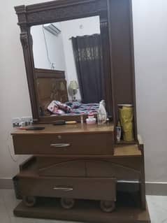 bed spring mattress side draw dressing table and cupboard for sale