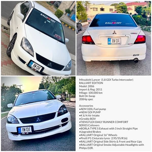 Mitsubishi Lancer 2011 Total Genuine 4