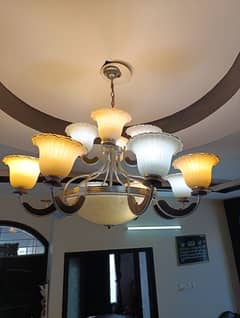 Chandelier (Fanoos) + 4 Wall Lamps