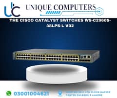 CISCO CATALYST SWITCHES WS-C2960S- 48LPS-L V02 0