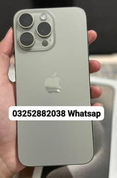 iphone 15 pro max new condition non PTA