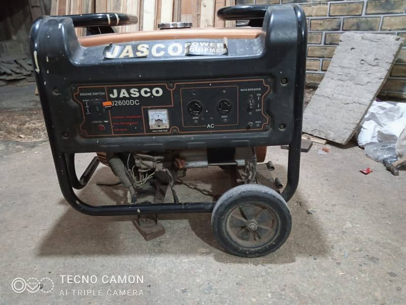 2.5 KVA jasco generator 1