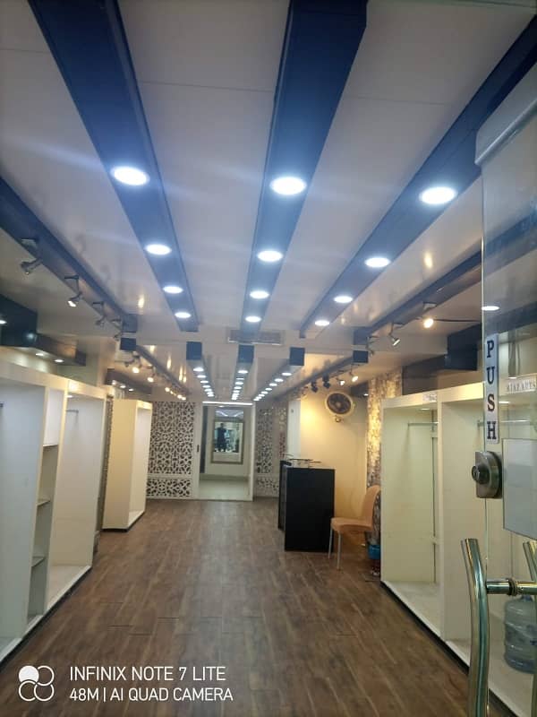 Shop Available For Rent At Bahadurabad Near Chaar Minaar Chowrangi 2