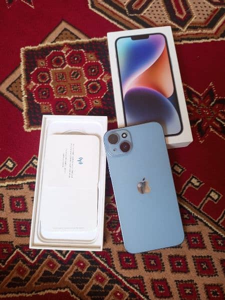 Iphone 14 plus 128 gb with box 1