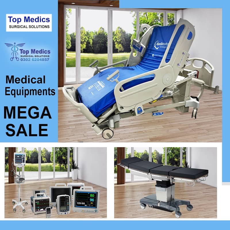 Gyne bed / hospital beds/ stool / food table all stock available 14