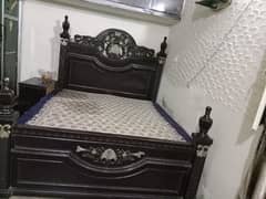 Double bed set, dressing, showcase complete