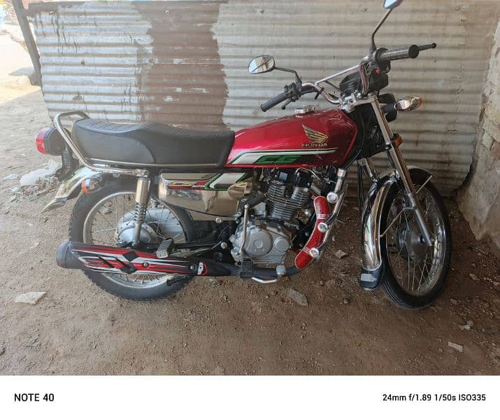 Honda 125 slaf start 2023 swabi chet 0