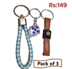 Soft Leather Keychains