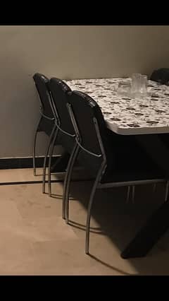 Dining Table with 6 Chairs